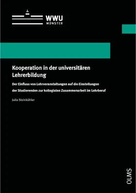 Steinkühler |  Kooperation in der universitären Lehrerbildung | Buch |  Sack Fachmedien