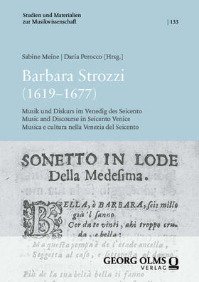 Meine / Perocco |  Barbara Strozzi (1619–1677) | Buch |  Sack Fachmedien