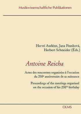 Audéon / Frankova / Schneider |  Antoine Reicha | eBook | Sack Fachmedien