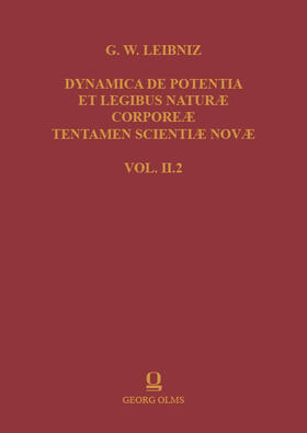 Costa / Fichant / Pasini |  Gottfried Wilhelm Leibniz: Dynamica de Potentia et Legibus Naturae Corporeae Tentamen Scientiae Novae | eBook | Sack Fachmedien