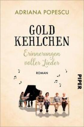 Popescu |  Goldkehlchen - Erinnerungen voller Lieder | Buch |  Sack Fachmedien