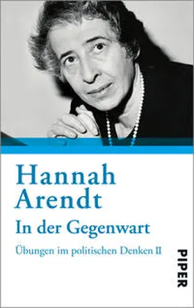 Arendt / Ludz |  In der Gegenwart | Buch |  Sack Fachmedien