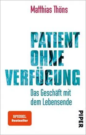 Thöns |  Patient ohne Verfügung | Buch |  Sack Fachmedien