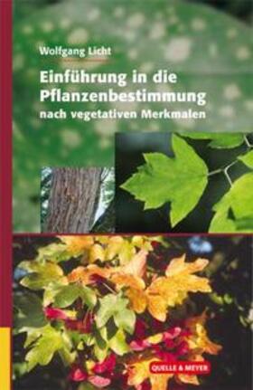 Licht |  Einführung in die Pflanzenbestimmung nach vegetativen Merkmalen | Buch |  Sack Fachmedien