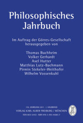 Buchheim / Gerhardt / Hutter |  Philosophisches Jahrbuch 118.1  Jahrgang 2011 | Buch |  Sack Fachmedien