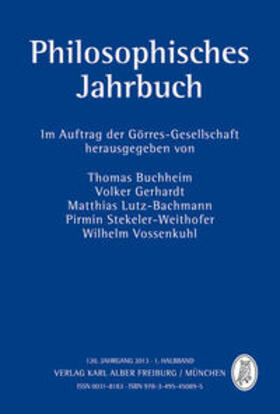 Buchheim / Gerhardt / Lutz-Bachmann |  Philosophisches Jahrbuch | Buch |  Sack Fachmedien