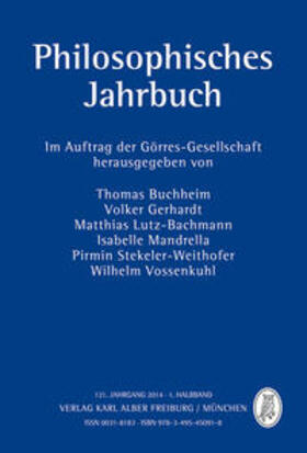 Görres-Gesellschaft / Buchheim / Gerhardt |  Philosophisches Jahrbuch | Buch |  Sack Fachmedien