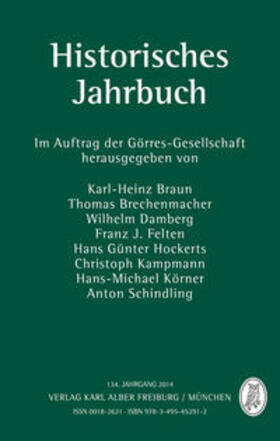 Braun / Brechenmacher / Damberg |  Historisches Jahrbuch | Buch |  Sack Fachmedien