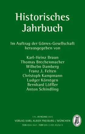 Braun / Brechenmacher | Historisches Jahrbuch | Buch | 978-3-495-45292-9 | sack.de