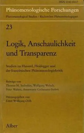 Orth |  Logik, Anschaulichkeit und Transparenz | Buch |  Sack Fachmedien