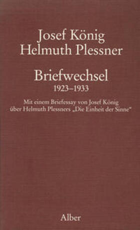 König / Plessner / Lessing |  Briefwechsel König / Plessner 1923 - 1933 | Buch |  Sack Fachmedien