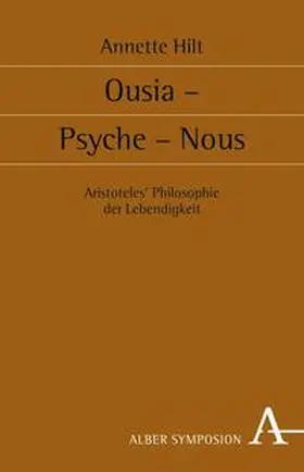 Hilt |  Ousia - Psyche - Nous | Buch |  Sack Fachmedien