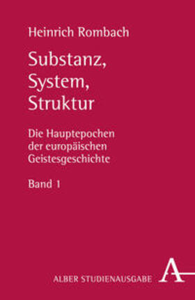 Rombach |  Substanz, System, Struktur | Buch |  Sack Fachmedien