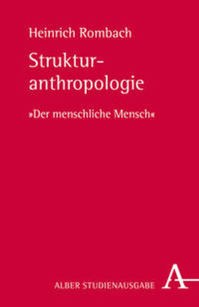 Rombach |  Strukturanthropologie | Buch |  Sack Fachmedien