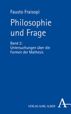 Fraisopi |  Philosophie und Frage | Buch |  Sack Fachmedien