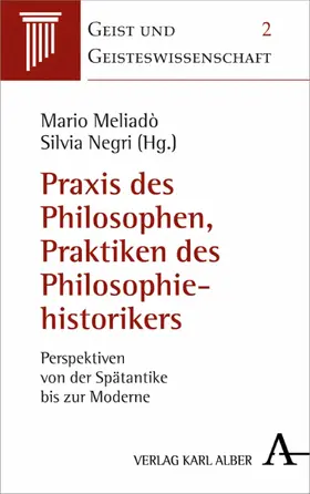 Meliadò / Negri |  Praxis des Philosophierens, Praktiken der Historiographie | eBook | Sack Fachmedien