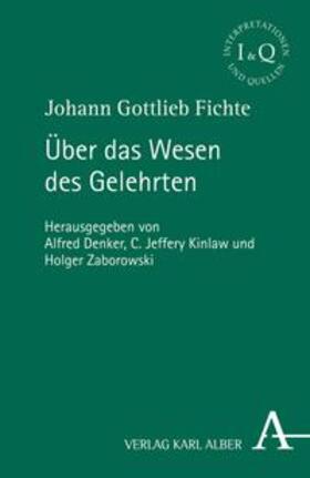 Fichte / Denker / Kinlaw |  Über das Wesen des Gelehrten | eBook | Sack Fachmedien