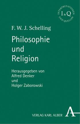 Schelling / Denker / Zaborowski |  Philosophie und Religion | eBook | Sack Fachmedien