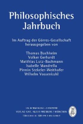 Buchheim / Gerhardt / Lutz-Bachmann |  Philosophisches Jahrbuch  2/2021 | eBook | Sack Fachmedien