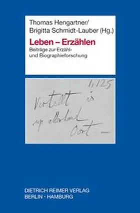 Hengartner / Schmidt-Lauber |  Leben – Erzählen | Buch |  Sack Fachmedien