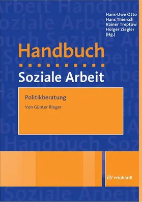 Rieger |  Politikberatung | eBook | Sack Fachmedien