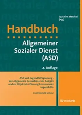 Schone |  ASD und Jugendhilfeplanung - der Allgemeine Sozialdienst als Subjekt und als Objekt der Planung kommunaler Jugendhilfe | eBook | Sack Fachmedien