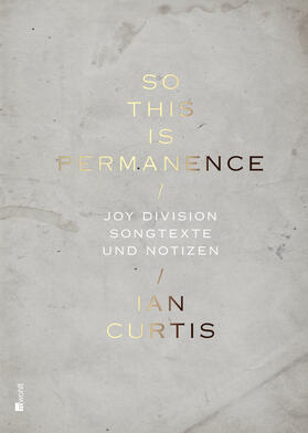 Curtis / Savage |  Curtis, I: So This Is Permanence | Buch |  Sack Fachmedien