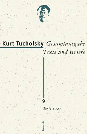 Enzmann-Kraiker / Maack / Siems |  Gesamtausgabe Texte und Briefe 9 | Buch |  Sack Fachmedien