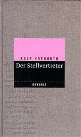 Jaspers / Hochhuth / Muschg |  Der Stellvertreter | Buch |  Sack Fachmedien