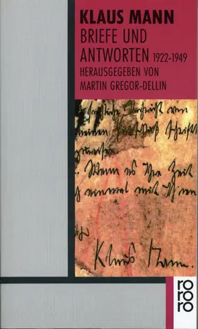 Mann / Gregor-Dellin |  Briefe und Antworten 1922 - 1949 | Buch |  Sack Fachmedien