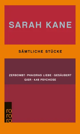 Kane |  Sämtliche Stücke | Buch |  Sack Fachmedien