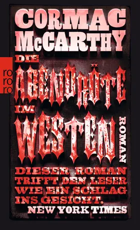 McCarthy |  Die Abendröte im Westen | Buch |  Sack Fachmedien