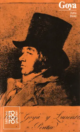 Held |  Francisco de Goya | Buch |  Sack Fachmedien