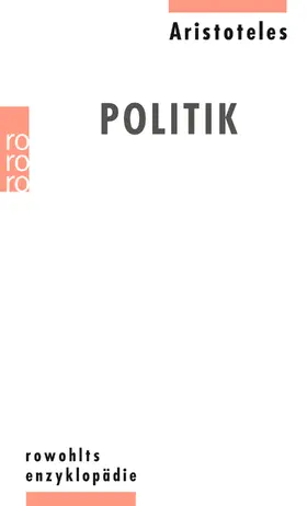 Aristoteles / Wolf |  Politik | Buch |  Sack Fachmedien