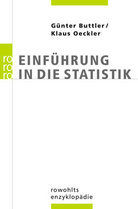 Buttler / Oeckler |  Einführung in die Statistik | Buch |  Sack Fachmedien