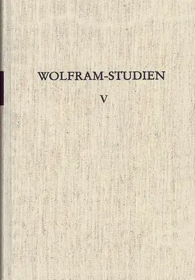 Schröder |  Wolfram-Studien V | Buch |  Sack Fachmedien