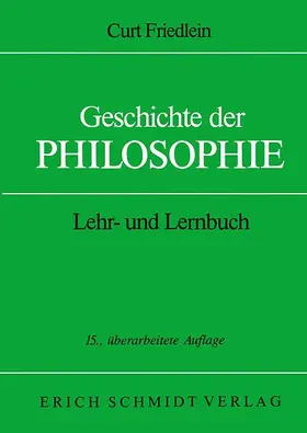 Friedlein |  Geschichte der Philosophie | Buch |  Sack Fachmedien