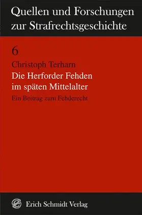 Terharn |  Die Herforder Fehden im späten Mittelalter | Buch |  Sack Fachmedien