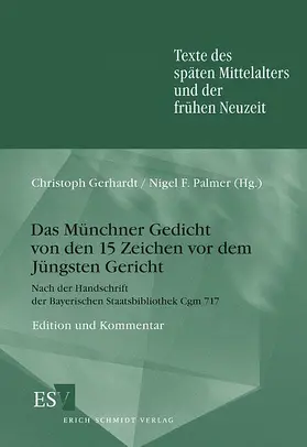 Gerhardt / Palmer |  Das Münchner Gedicht von den 15 Zeichen vor dem Jüngsten Gericht | Buch |  Sack Fachmedien