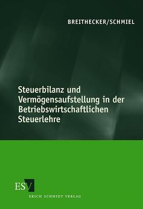 Breithecker / Schmiel |  Steuerbilanz und Vermögensaufstellung in der Betriebswirtschaftlichen Steuerlehre | Buch |  Sack Fachmedien