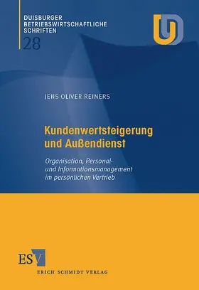 Reiners |  Kundenwertsteigerung und Außendienst | Buch |  Sack Fachmedien