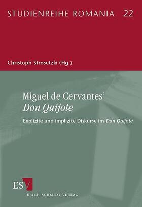 Strosetzki |  Miguel de Cervantes’ Don Quijote | Buch |  Sack Fachmedien