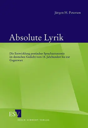 Petersen |  Absolute Lyrik | Buch |  Sack Fachmedien