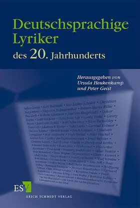 Heukenkamp / Geist |  Deutschsprachige Lyriker des 20. Jahrhunderts | Buch |  Sack Fachmedien