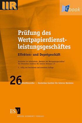 Revision |  Prüfung des Wertpapierdienstleistungsgeschäftes | eBook | Sack Fachmedien