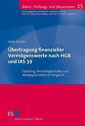 Käufer |  Übertragung finanzieller Vermögenswerte nach HGB und IAS 39 | Buch |  Sack Fachmedien