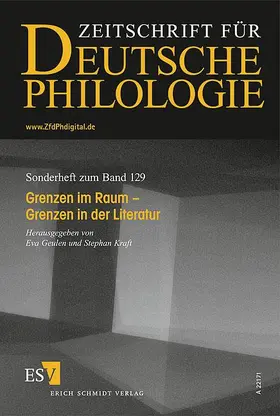 Geulen / Kraft | Grenzen im Raum – Grenzen in der Literatur | Buch | 978-3-503-12251-6 | sack.de