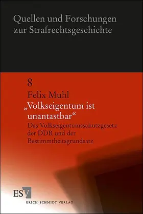 Muhl |  "Volkseigentum ist unantastbar" | Buch |  Sack Fachmedien