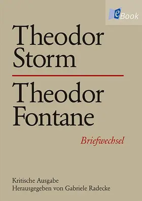 Radecke |  Theodor Storm – Theodor Fontane | eBook | Sack Fachmedien