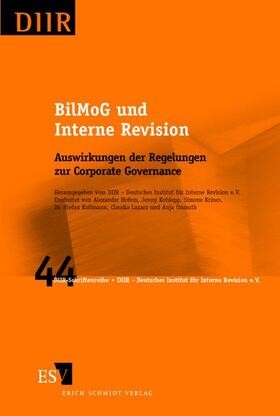 Hofem / DIIR – Deutsches Institut für Interne Revision e. V. / Kohlepp |  BilMoG und Interne Revision | Buch |  Sack Fachmedien